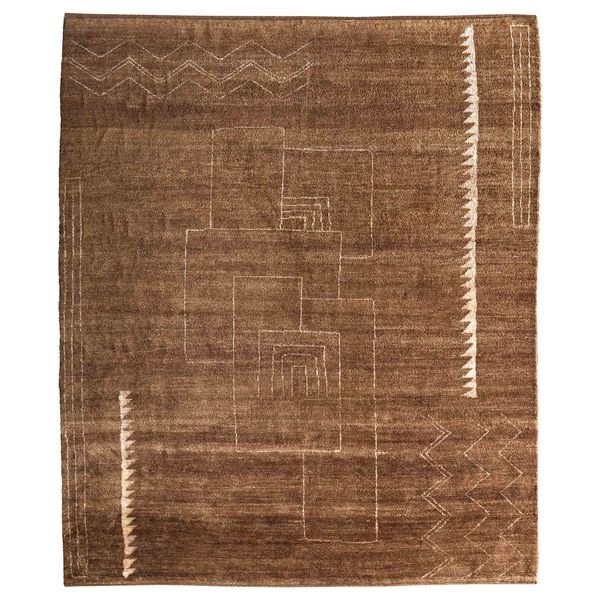 Tapis Agape 69HAF Feizy, Marron