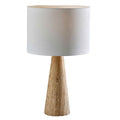 Grande lampe de table Travis, Travertin