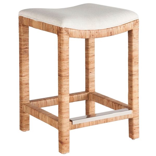 Console Banc de Sable, Rotin Naturel