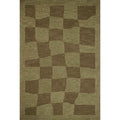 Tapis Craven CVN-03 Leanne Ford ¡Á Loloi, Vert/Olive