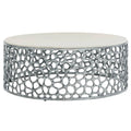 Table Basse Corail Oasis, Nickel Ancien