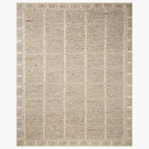 Tapis Monterrey MRY-04 Brigette Romanek ¡Á Loloi, Naturel/Galet