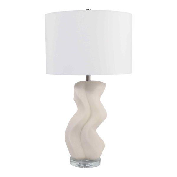Lampe de table Lovell, Blanc